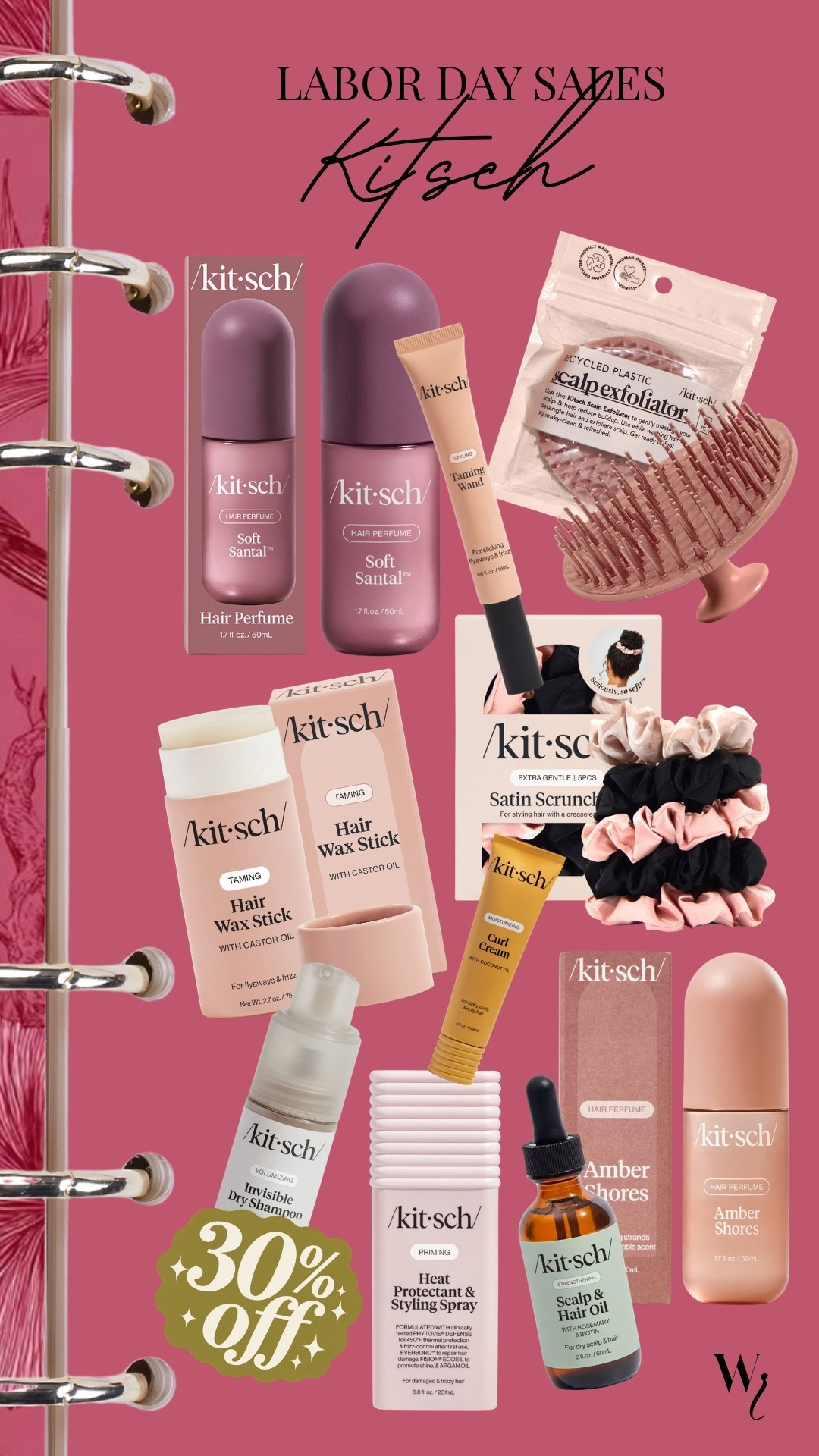 LABOR DAY SALE: Kitsch is offering 30% off sitewide!

#LTKBeauty #LTKselfcare #LTKSaleAlert