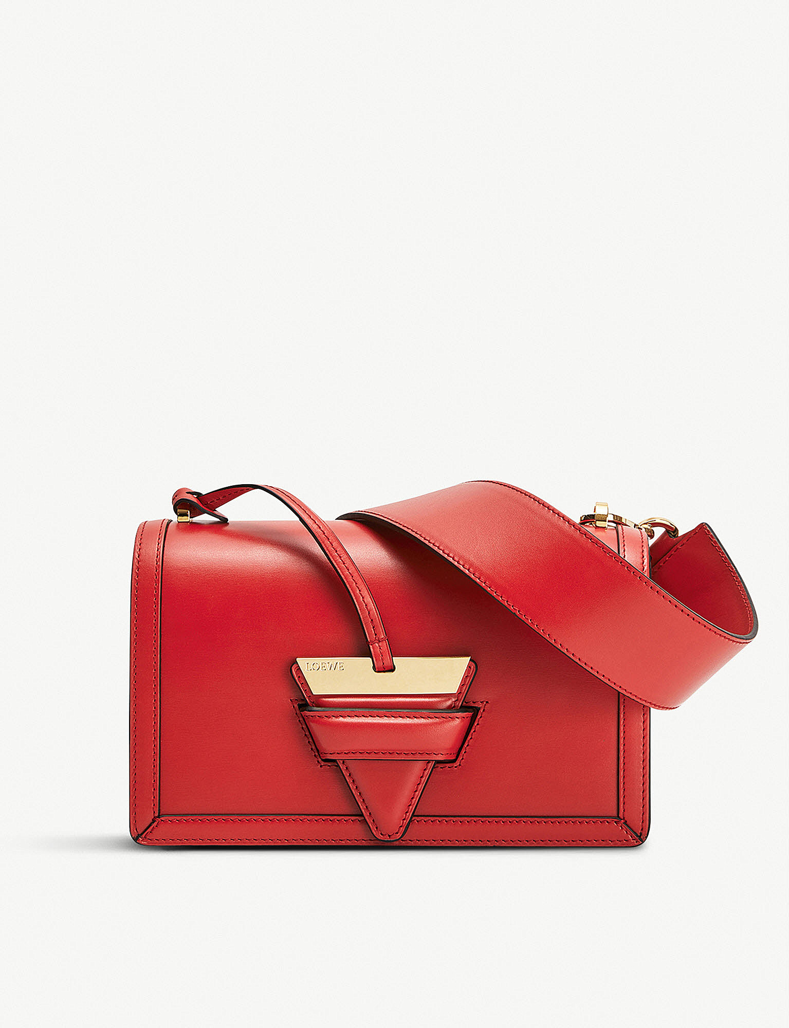 Barcelona leather cross-body bag | Selfridges