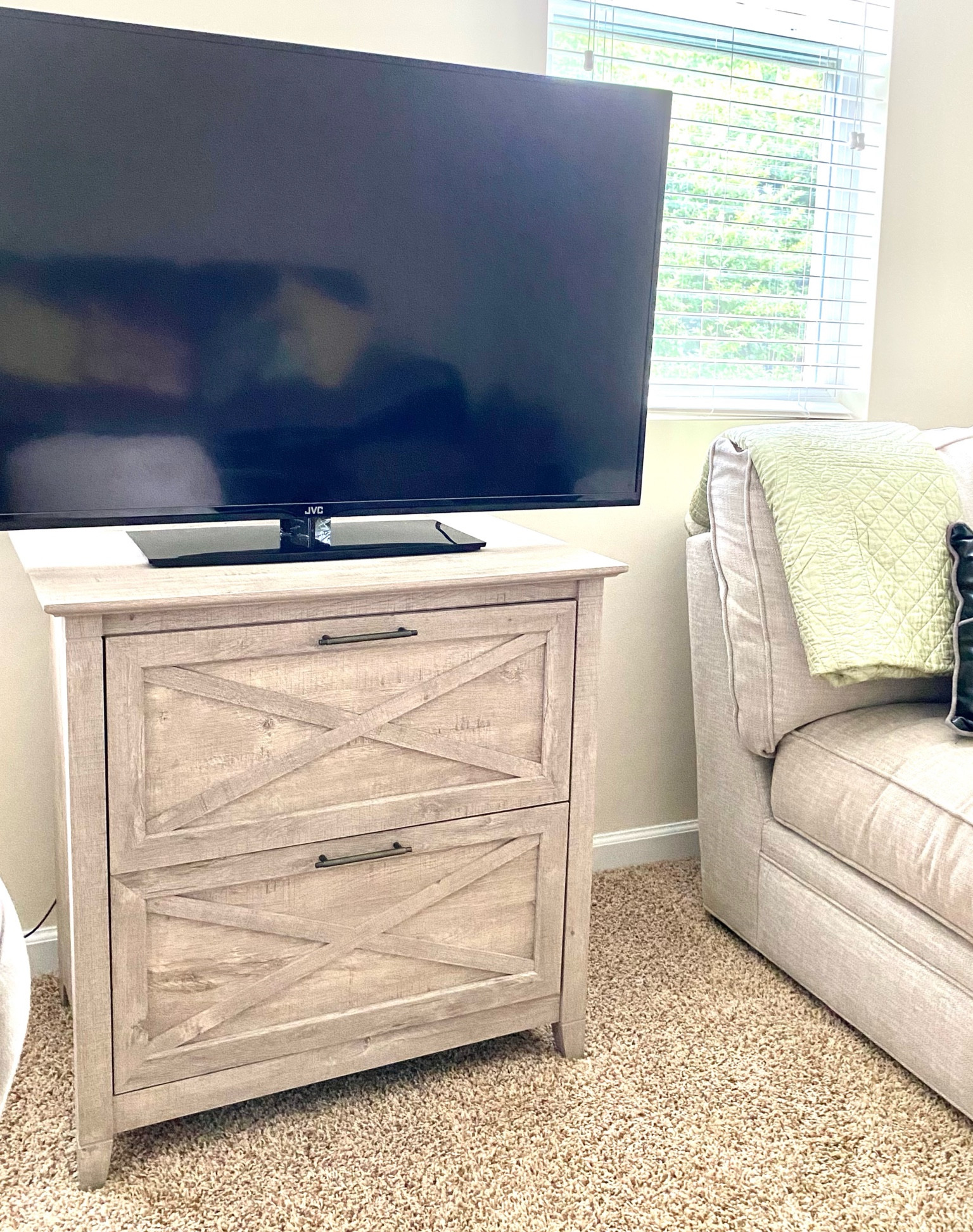 This #wayfair #filing #cabinet is so functional! It can also be used as an #oversized #nightstand or a #tvstand too. 

The light grey / beige color looks great in any room, so it’s the perfect #storage and #organization piece. 

I’m using it to store all of my annoying paperwork and some other knickknacks, but it has space for a lot more.

I also linked some similar options. Happy shopping! ❤️🛍️

#home #furniture #amazon

#LTKFind #LTKfamily #LTKhome