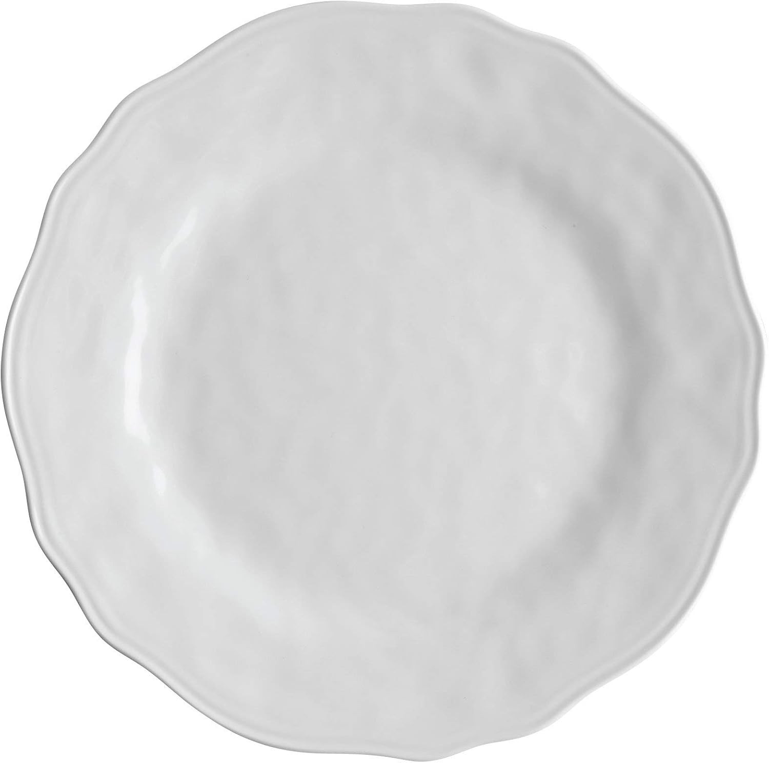 UPware 12 Piece Dimple Melamine Dinnerware Sets, Outdoor Dishes Set, Plates and Bowls Sets, Servi... | Amazon (US)