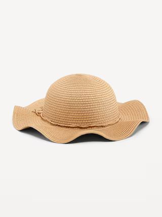 Unisex Wavy Straw Hat for Toddler | Old Navy (US)