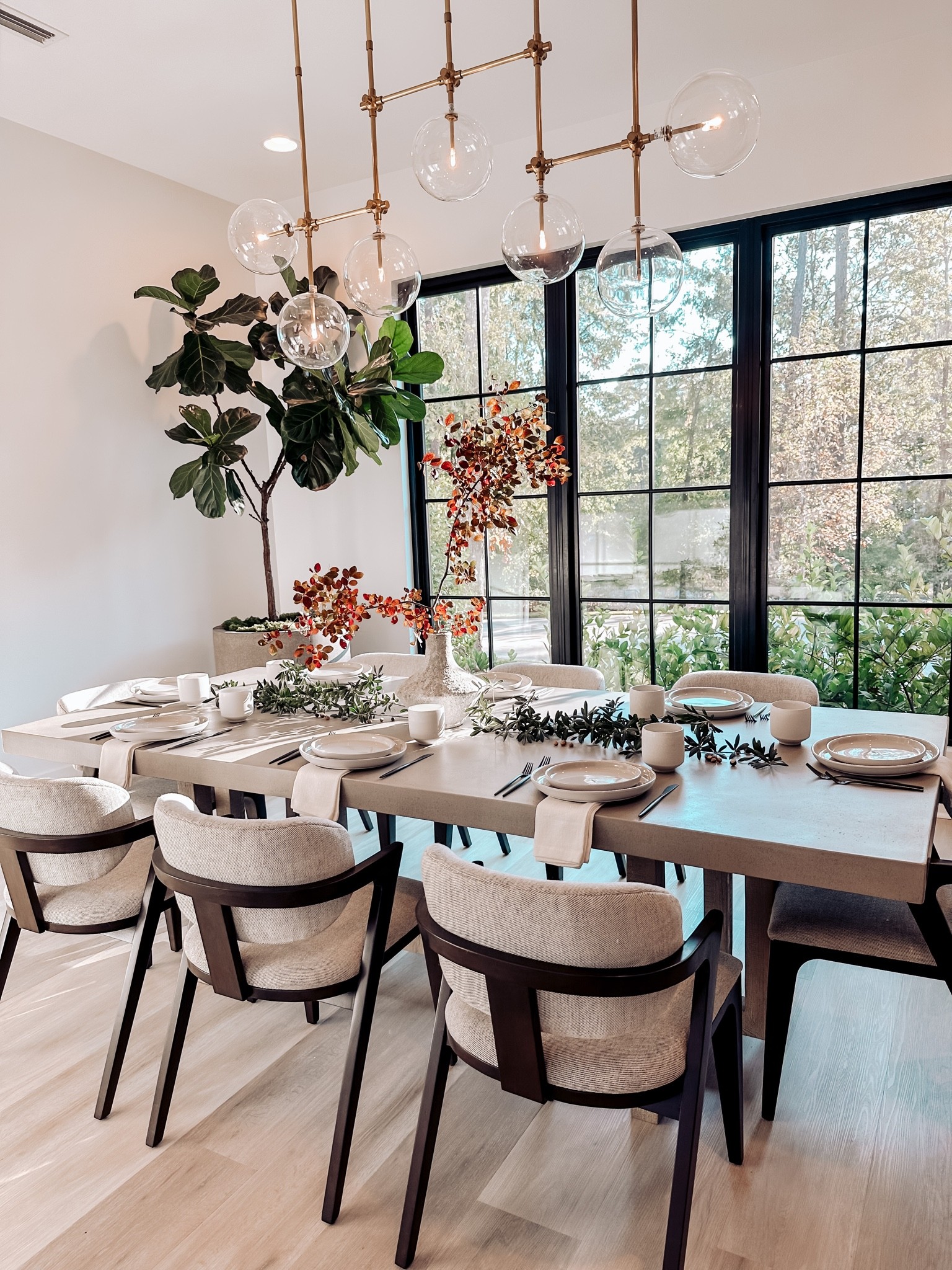 Fall table decor home decor west elm restoration Hardware table setting 

#LTKhome