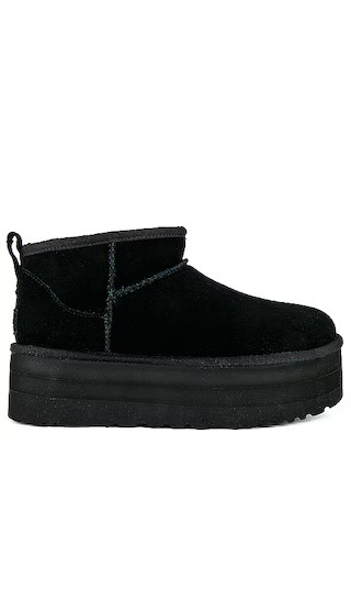 Classic Ultra Mini Platform Boot in Black | Revolve Clothing (Global)