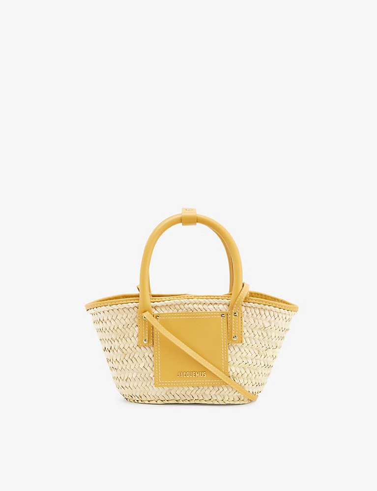 Le Petit Panier woven straw tote bag | Selfridges