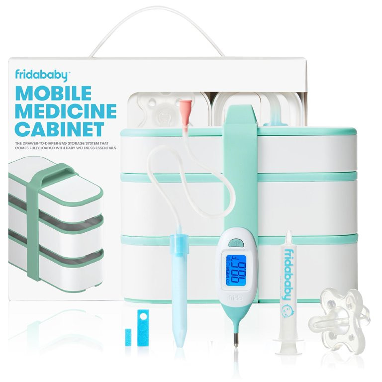 Frida Baby Mobile Medicine Cabinet Travel Kit with Case, Sick Baby and Newborn Essentials Includi... | Walmart (US)