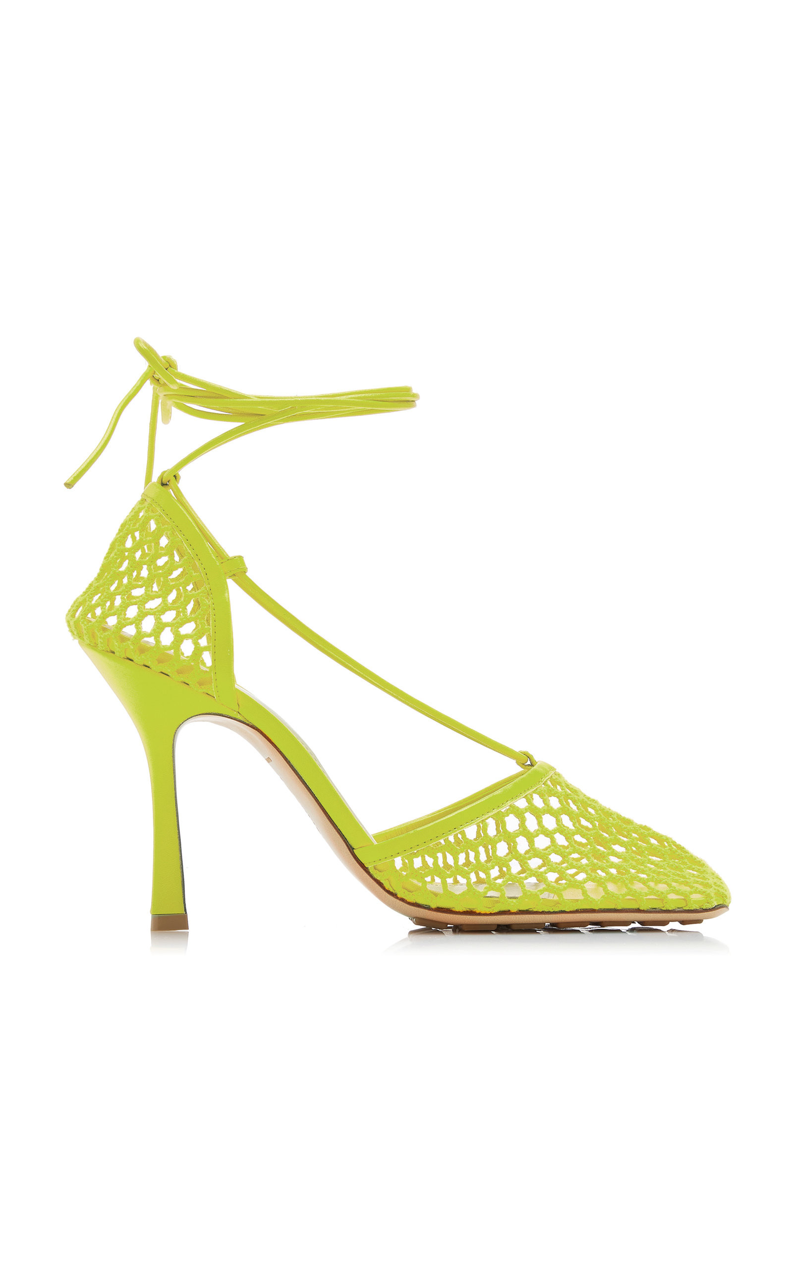 Bottega Veneta - Stretch Sandals - Green - IT 36 - Moda Operandi | Moda Operandi (Global)