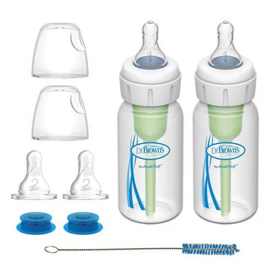 Dr. Brown's Flow Specialty Feeding Baby Bottle - 4 fl oz/9pk: Anti-Colic, BPA-Free, Silicone Nipple | Target