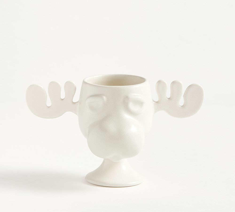 National Lampoon’s Christmas Vacation™ Moose Shaped Stoneware Mug | Pottery Barn (US)
