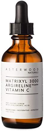 Asterwood Naturals Triple Repair Matrixyl 3000 + Argireline + Hyaluronic Acid + Organic Vitamin C... | Amazon (US)