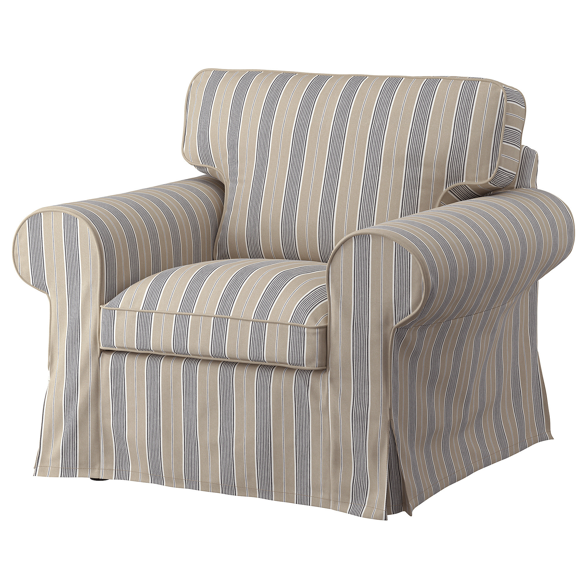 UPPLAND Armchair, Karlshov beige/multicolor | IKEA US