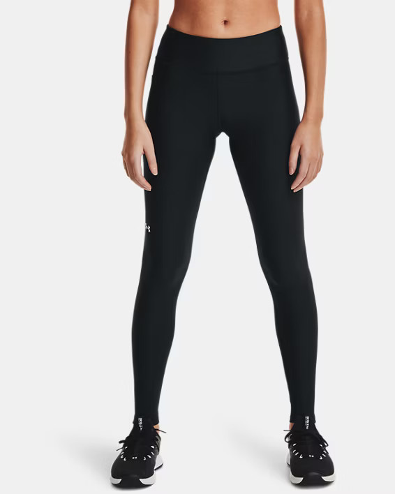 Women's HeatGear® Armour No-Slip Waistband Mid-Rise Full-Length Leggings | Under Armour (US)