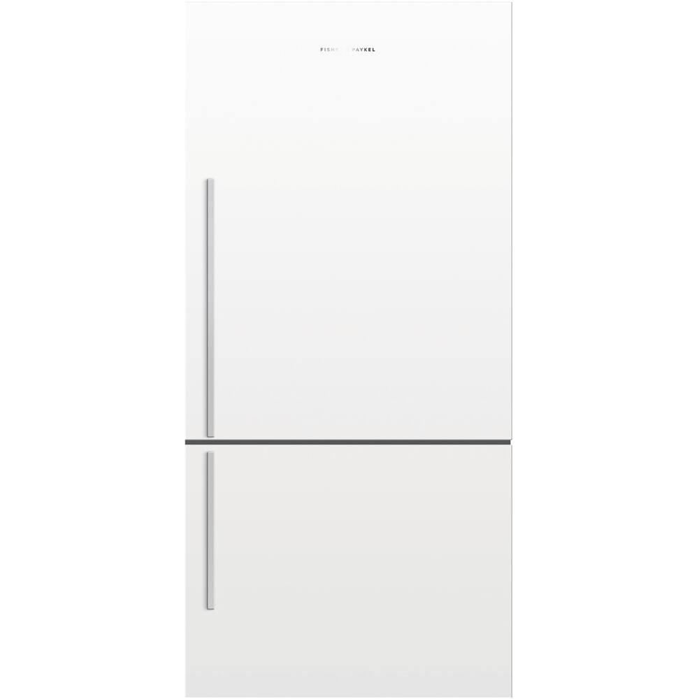 Fisher & Paykel ActiveSmart 17.5 Cu. Ft. Bottom-Freezer Counter-Depth Refrigerator White E522BRWF... | Best Buy U.S.