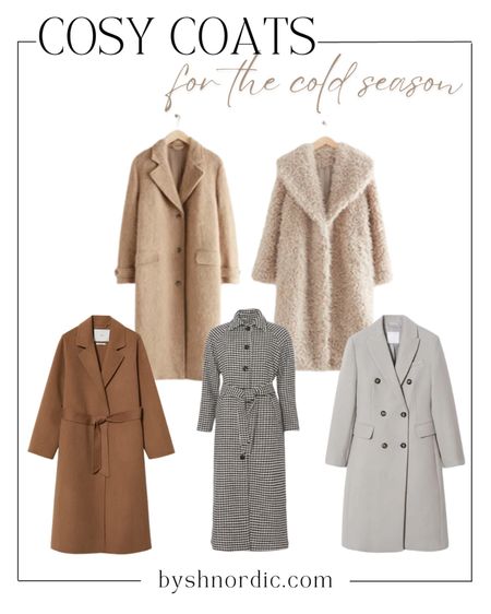 Cosy coats for the cold season!

#longcoat #winterjacket #holidayoutfitinspo #winteroutfitinspo #neutralstyle

#LTKHoliday #LTKSeasonal #LTKstyletip