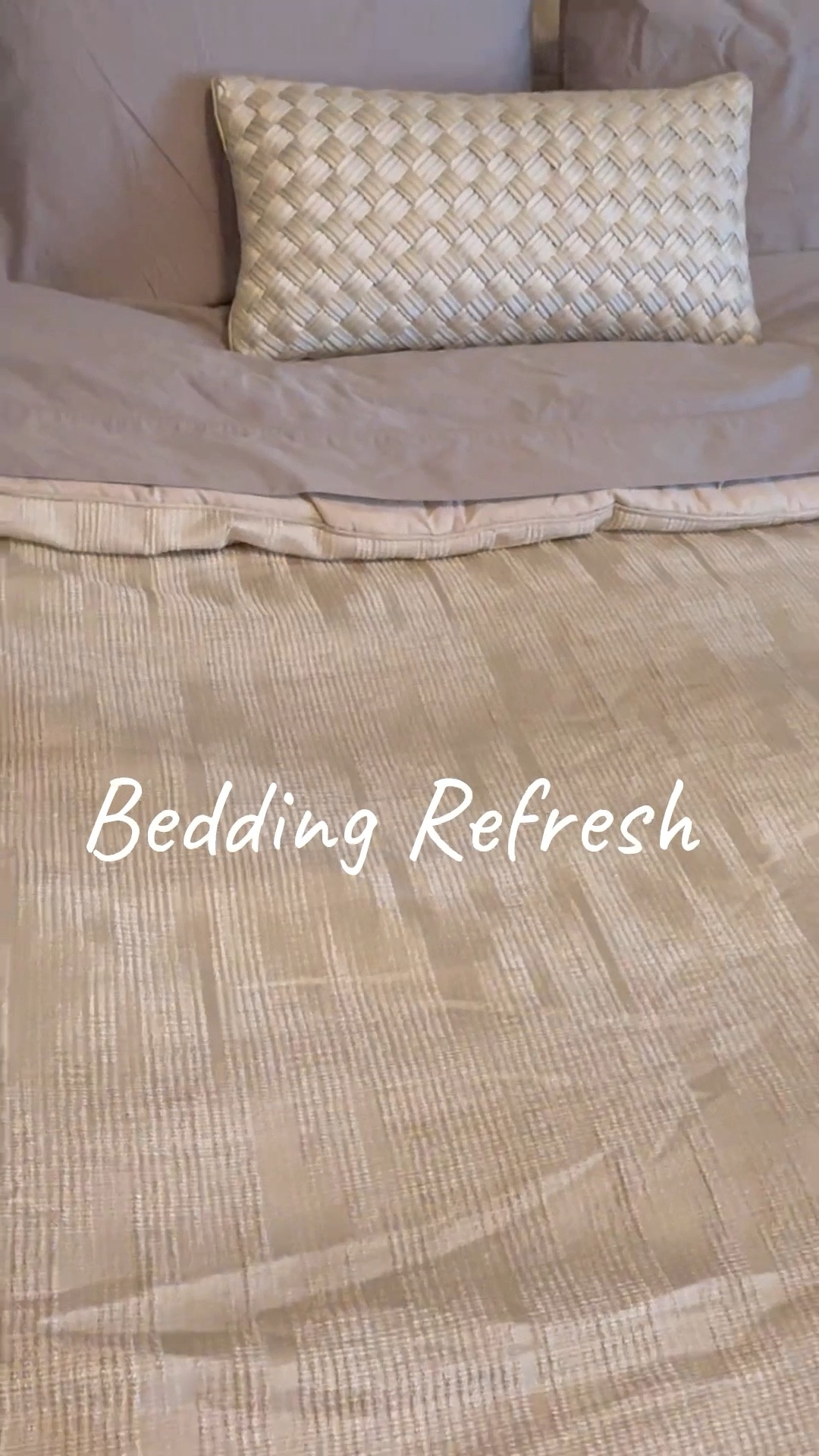 bedroom refresh - needed to update my comforter and bedding. This set comes with the comforter and two pillow shams. The accent pillows are really pretty! 

#LTKHome #LTKSaleAlert