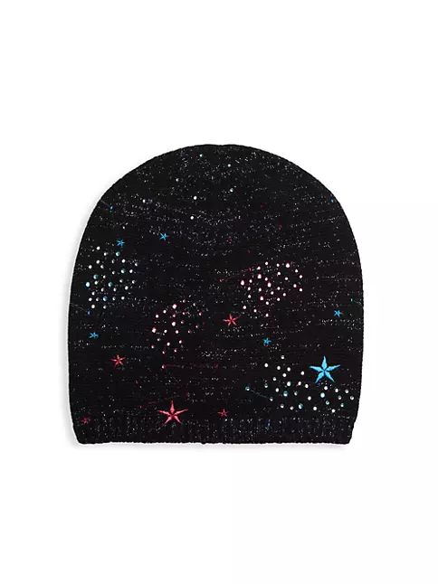 Constellations & Stars Merino Wool Beanie | Saks Fifth Avenue