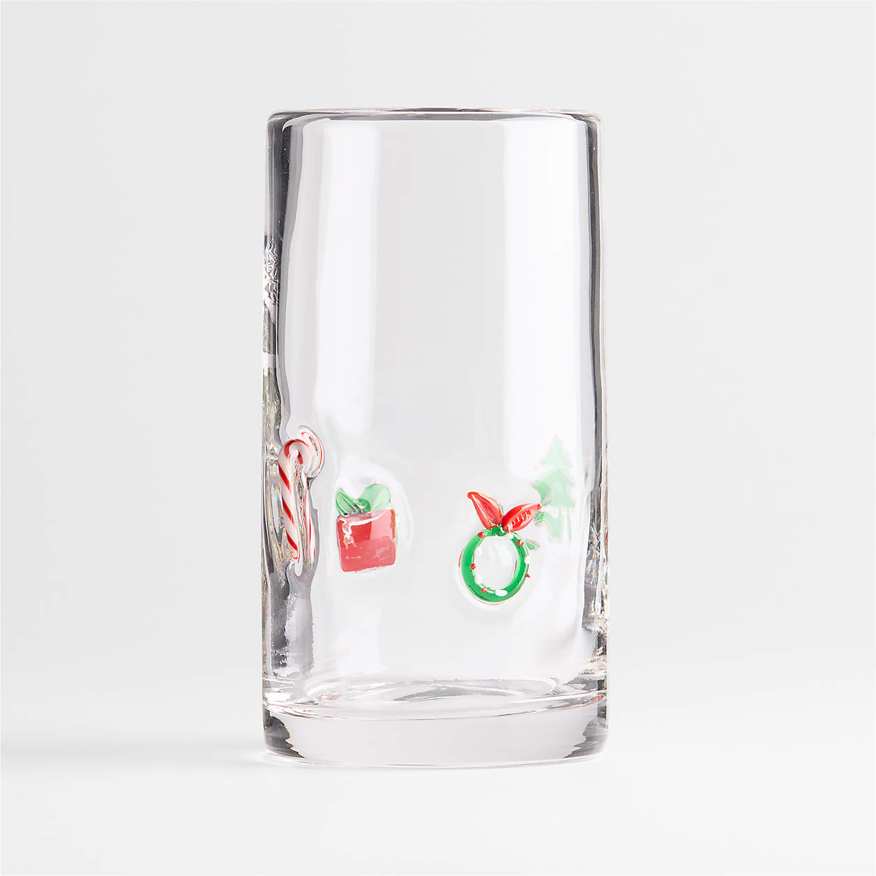 Holiday Icons 15.5-oz. Highball Glass + Reviews | Crate & Barrel | Crate & Barrel