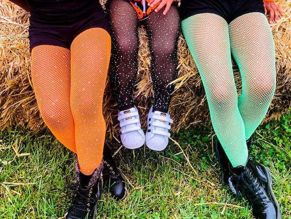 HALLOWEEN Bedazzled Tights  Glitter Tights  Sparkle Tights  - Etsy | Etsy (US)