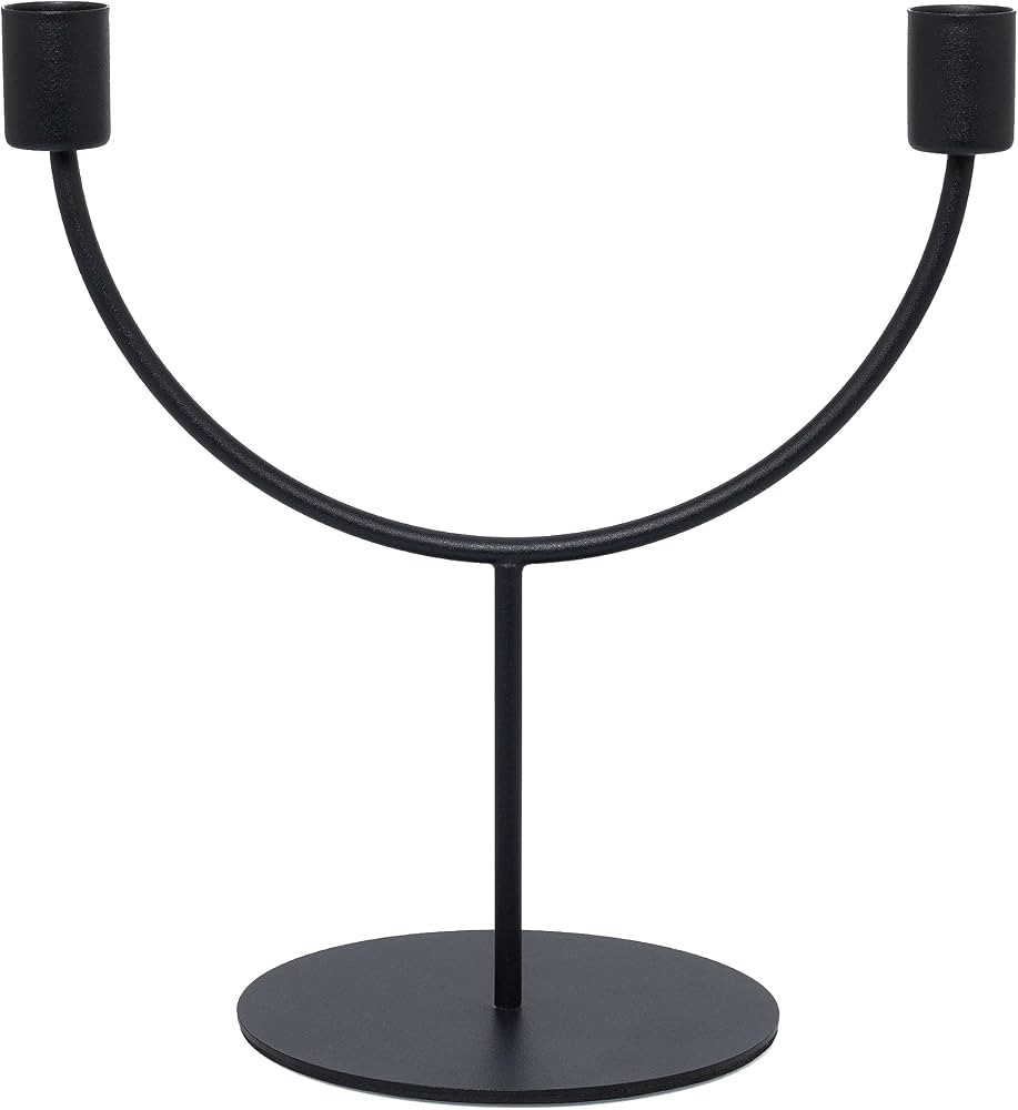 New Year Candlestick Holders Fits 6/7 inch Candles Brkioghte Candlestick Holders for Taper Candle... | Amazon (US)
