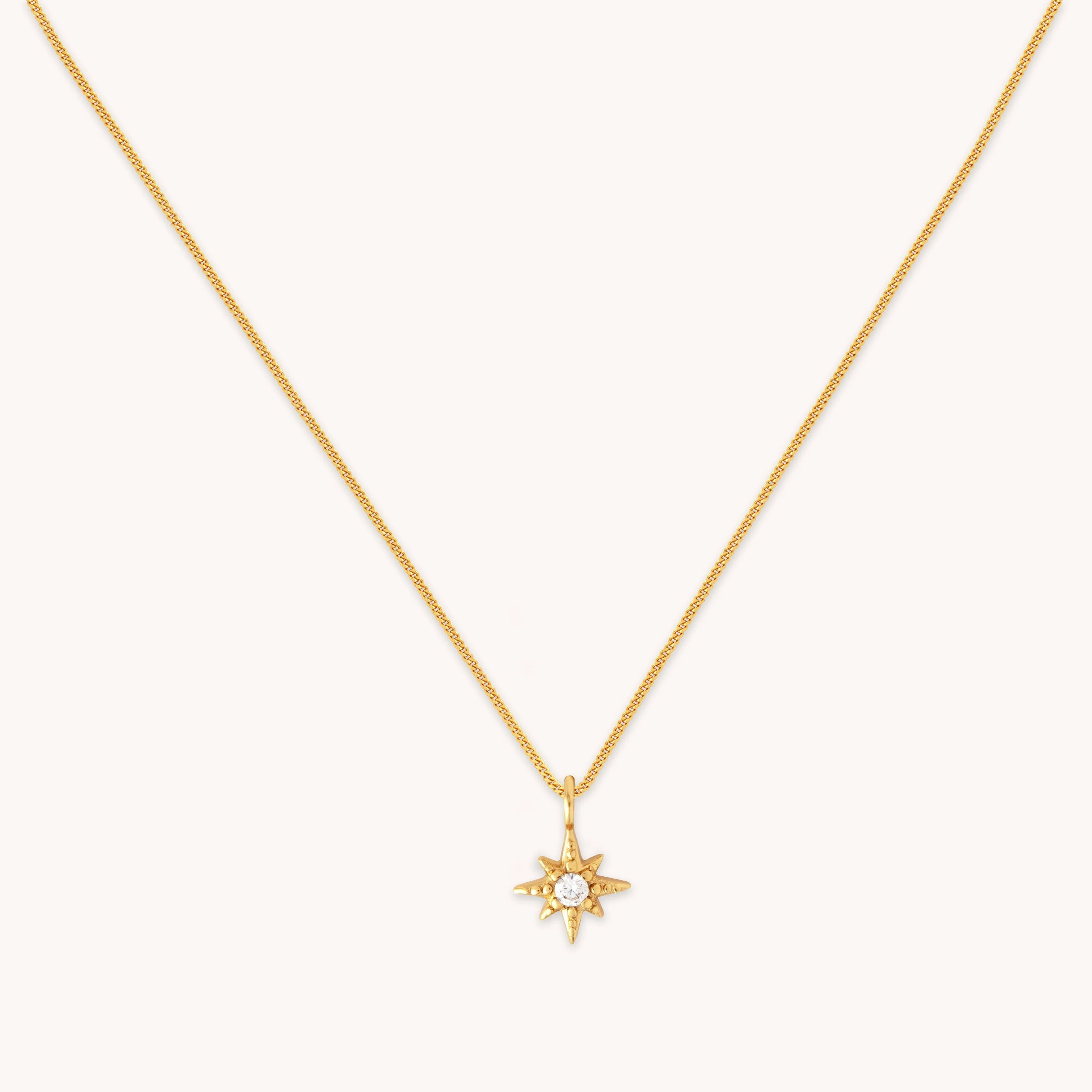Twilight Star Pendant Necklace in Gold | Astrid and Miyu