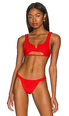 Frankies Bikinis x REVOLVE Cole Bikini Top in Grenadine from Revolve.com | Revolve Clothing (Global)
