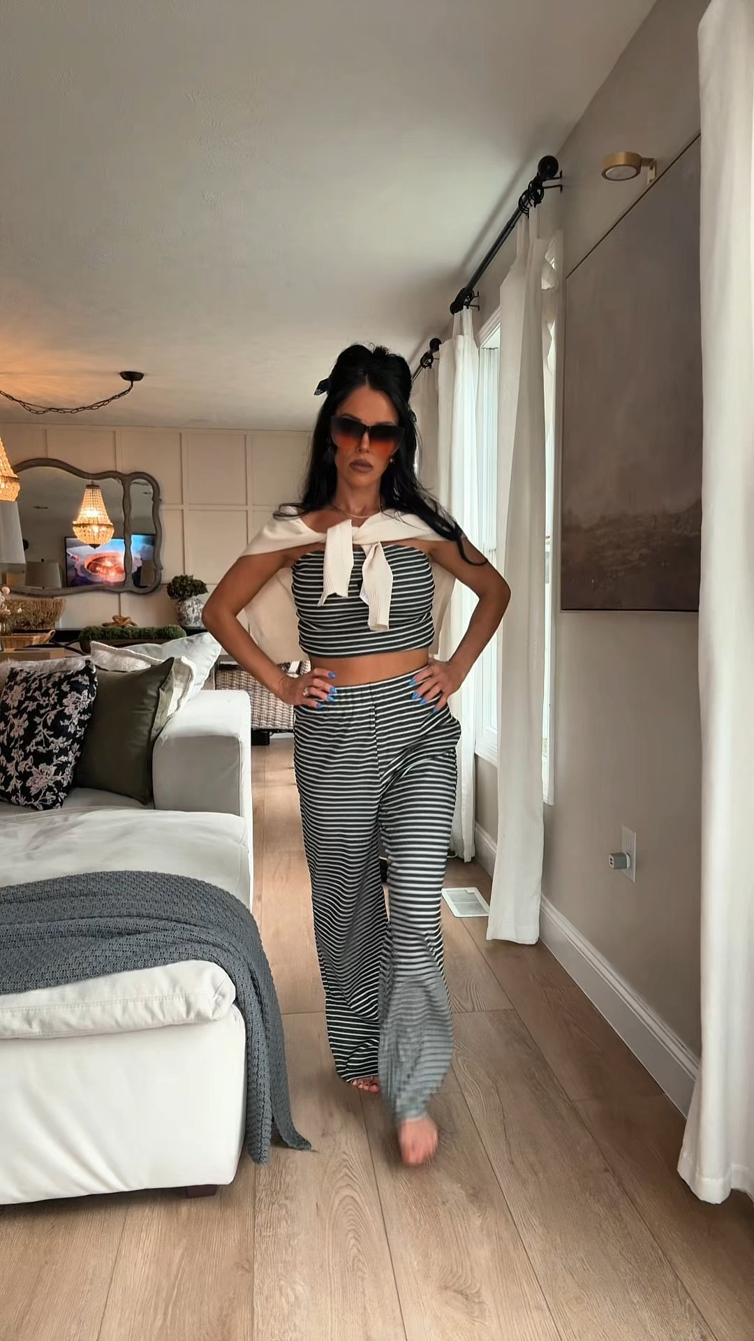 A little tube top lounge set? Yessss and it’s so comfy and cute!!! #tubetop #comfypants #vacayset #comfyset #sprinfootd 

#LTKspring #LTKootd #LTKmomlife