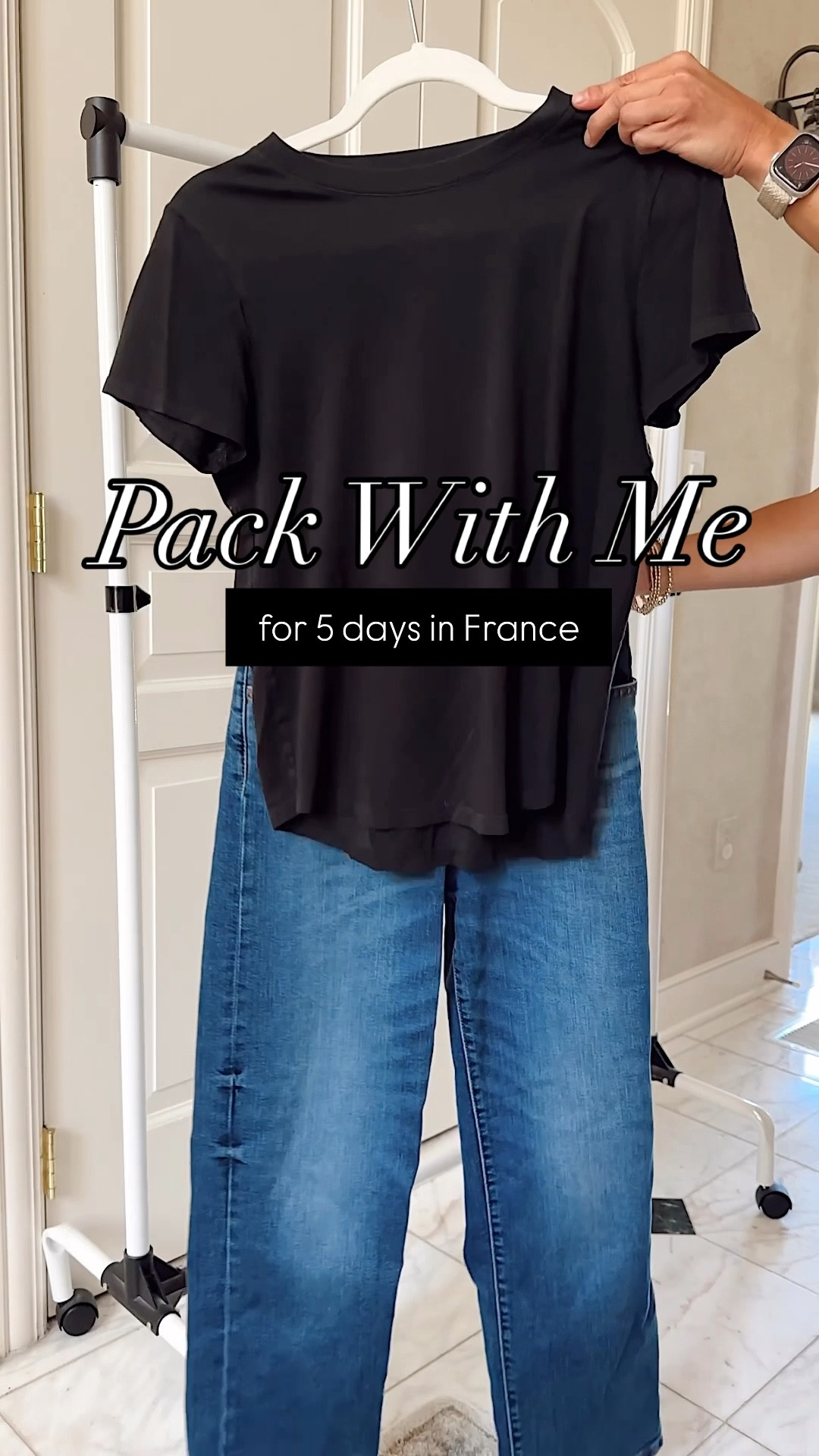 What I packed for 5 days in France in September! Lots of cardigans, jeans, and a rain jacket!

#LTKOver40 #LTKFindsUnder50 #LTKTravel