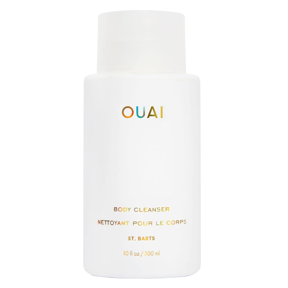 OUAI Body Cleanser, St. Barts - Foaming Body Wash with Jojoba Oil and Rosehip Oil to Hydrate, Nur... | Amazon (US)