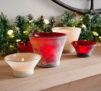 Laguna Frosted Votive - White | Pottery Barn (US)