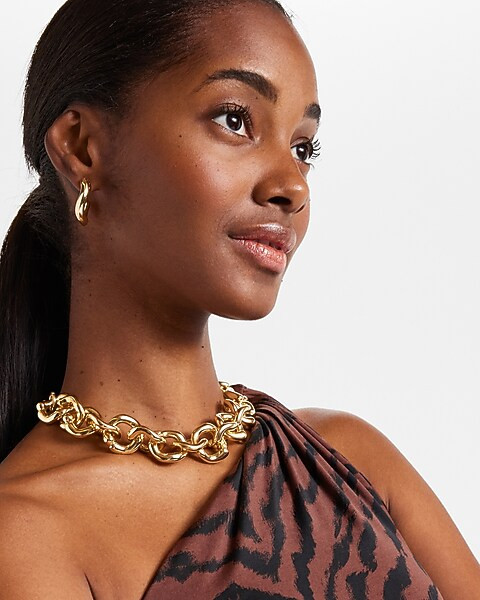 Irregular Link Chain Necklace | Express