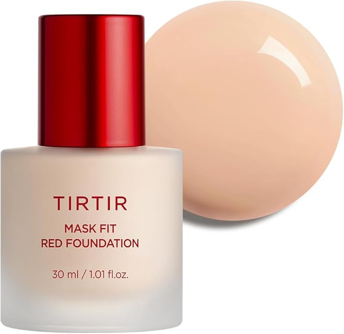 TIRTIR Mask Fit Red FoundationㅣLong Lasting Flawless Coverage, Energy Essence, Lightweight, Hyd... | Amazon (US)