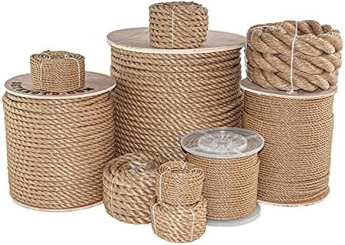 SGT KNOTS Twisted ProManila - UnManila, Twisted 3 Strand, Lightweight Synthetic Rope for DIY Proj... | Amazon (US)