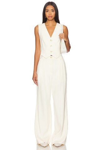 Maxwell Vest in Bone | Revolve Clothing (Global)