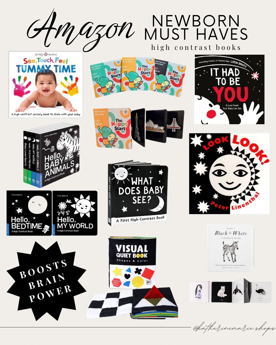 Boost baby’s brainpower from day one! Explore our high-contrast book designed to captivate and engage newborns and infants during their earliest stages of development.

#LTKKids #LTKBaby #LTKBump