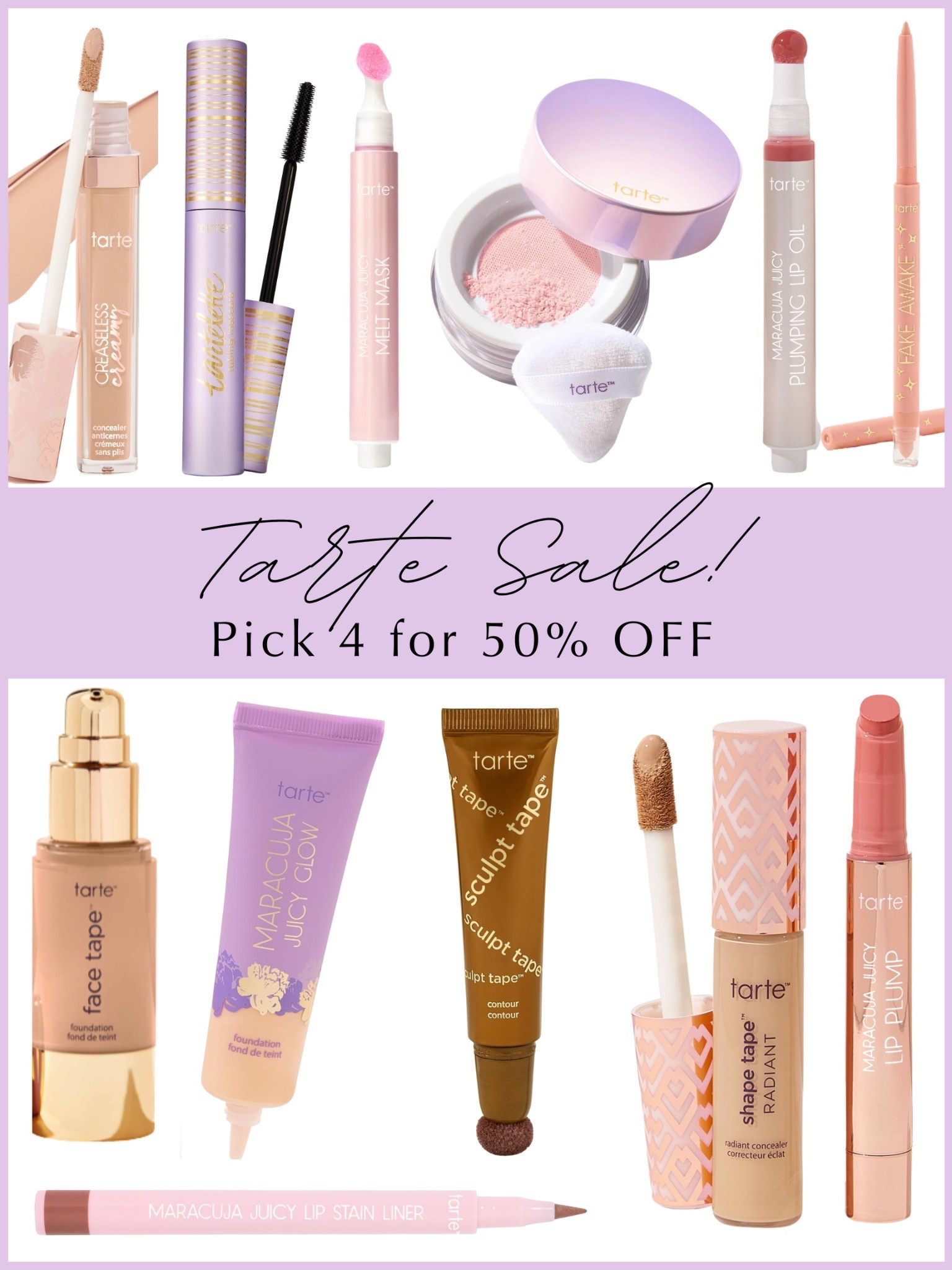 Tarte Makeup sale 

#LTKSaleAlert #LTKFindsUnder50 #LTKBeauty