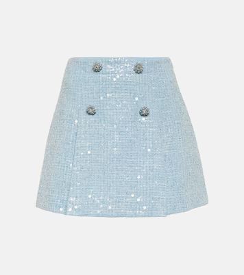 Sequined bouclé miniskirt | Mytheresa (US/CA)