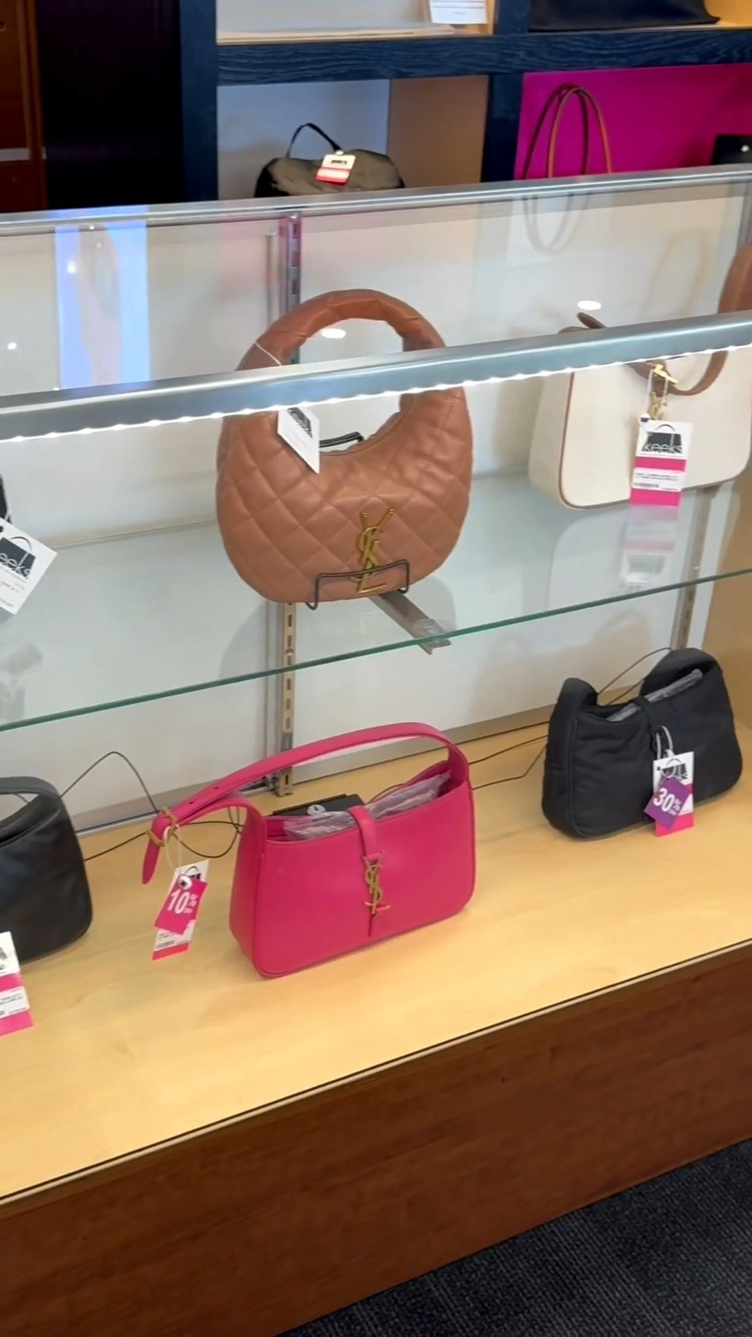 Use code: KENNEY50 for $50 off at @keeksdesignerhandbags