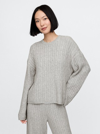 CashSoft Cable-Knit Sweater | Gap (CA)
