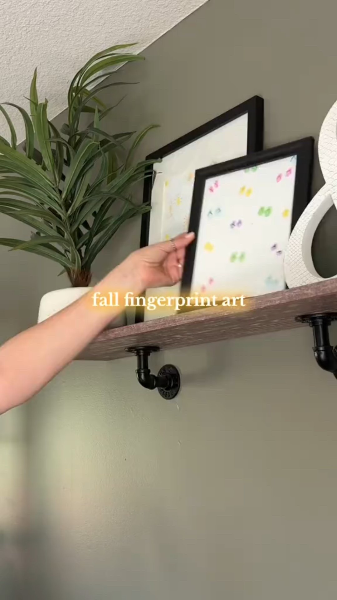 Fall fingerprint art home decor 

#LTKFamily #LTKKids #LTKHome