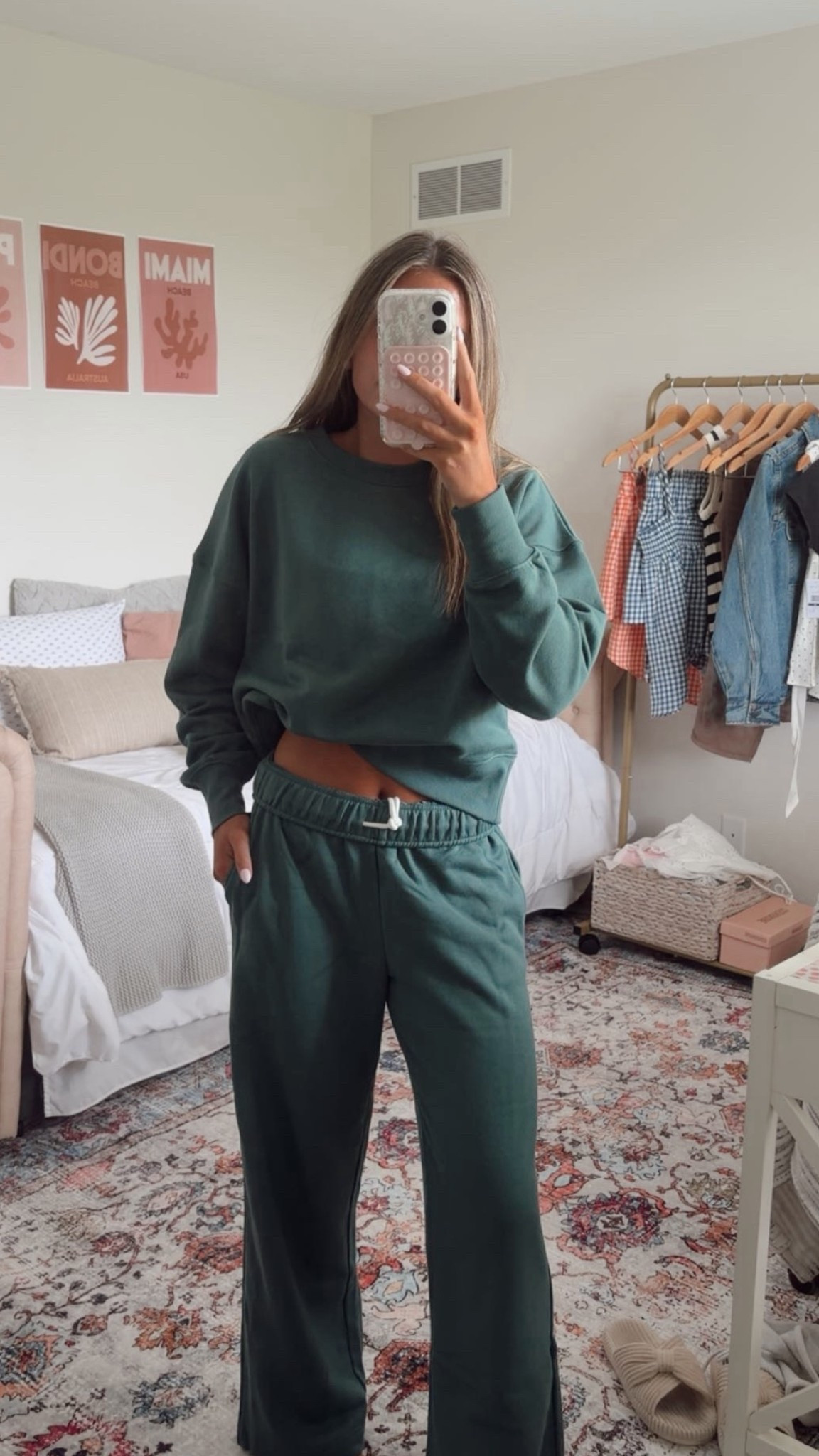 The comfiest Walmart find!! This sweat set is perfect for cozy days, running errands, or just lounging around! Love the green color, but it comes in so many different styles + colors too, so there are tons of options to choose from 

#WalmartFinds #WalmartFashion #WalmartStyle #SweatSet #MatchingSet #ComfyOutfit #Loungewear #CasualStyle #EverydayOutfit #FallOutfit #FallStyle 
 

 #LTKdayinmylife #LTKootd #LTKU