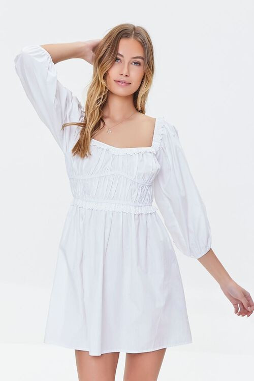 Smocked Mini Dress | Forever 21 (US)