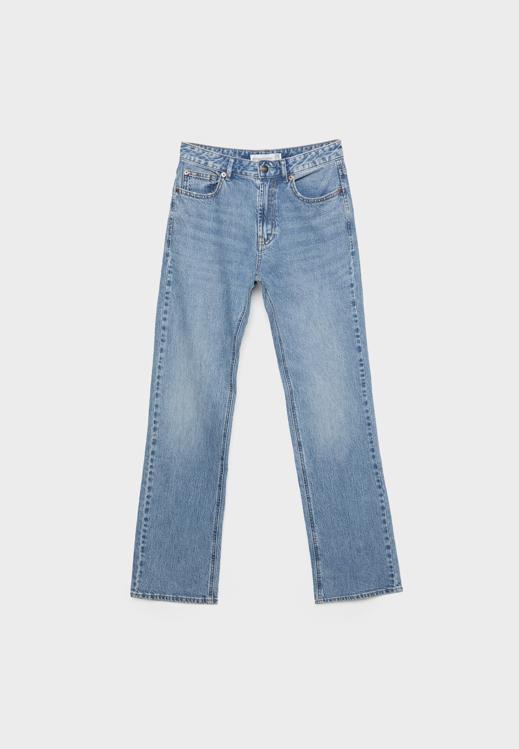 D98 straight vintage jeans - Women's fashion | Stradivarius United Kingdom | Stradivarius (UK)