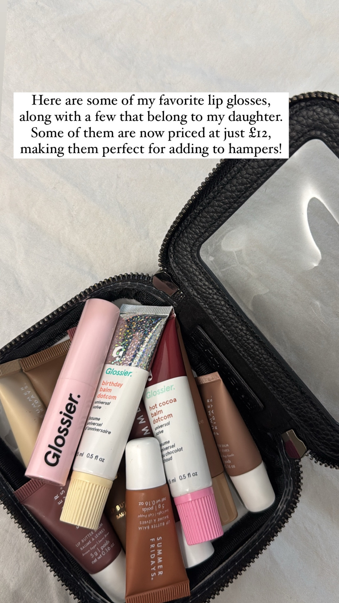 Here are some of my favorite lip glosses, along with a few that belong to my daughter. Some of them are now priced at just £12, making them perfect for adding to hampers!

#LTKgiftguide #LTKbeauty #LTKsale