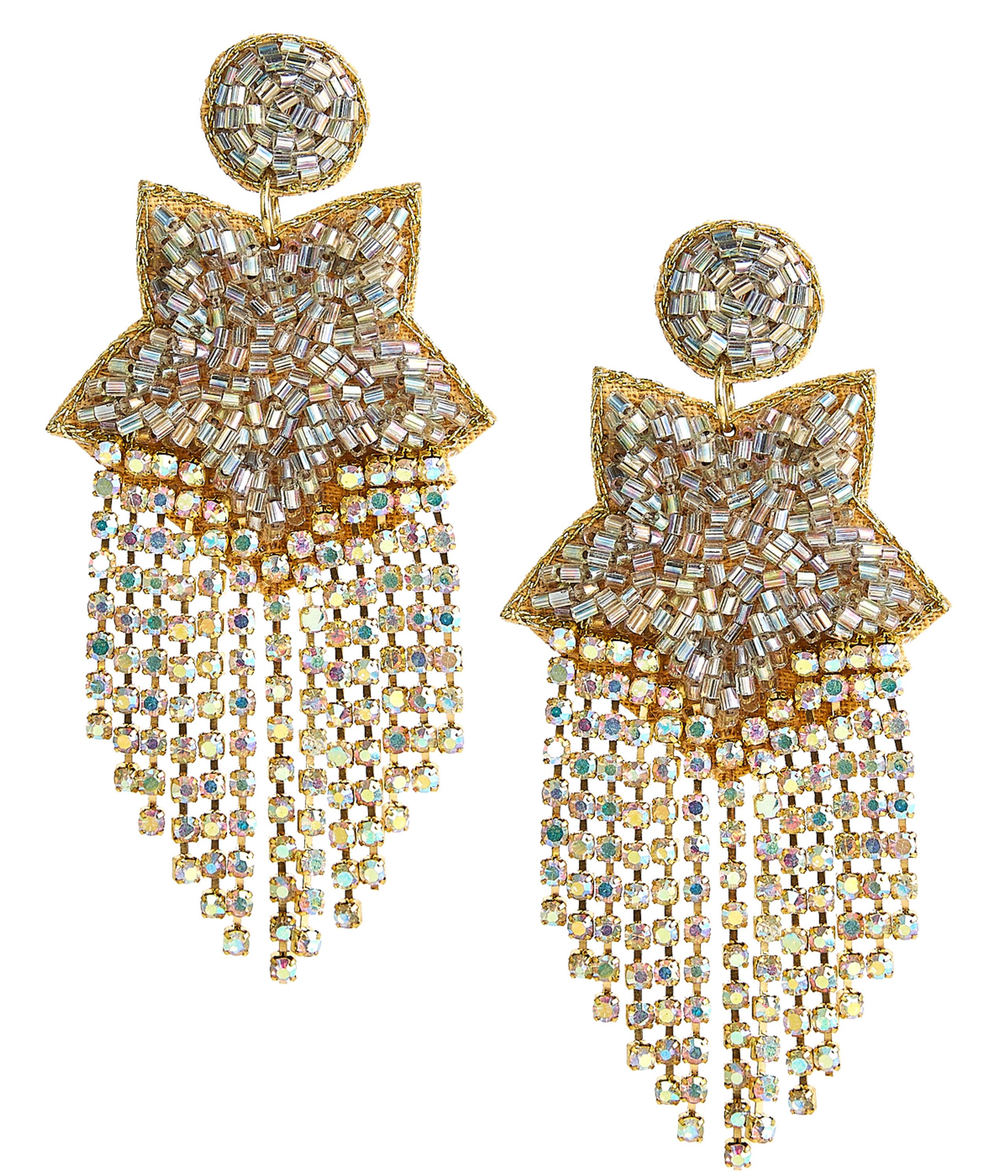 Fringe Star - Earrings - Holiday | Lisi Lerch Inc