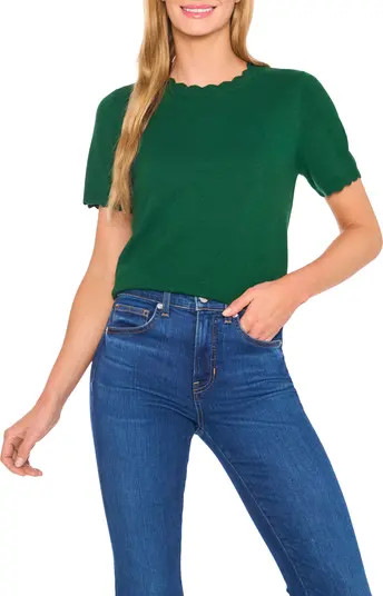 CeCe Scallop Neck Sweater | Nordstrom | Nordstrom