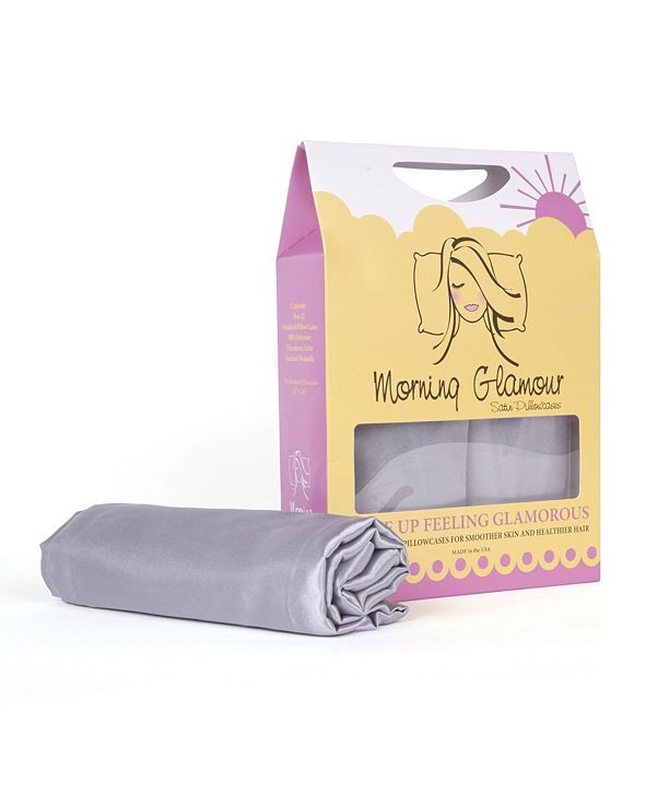 Morning Glamour Satin Standard Print Pillowcases - 2 Pack & Reviews - Sheets & Pillowcases - Bed ... | Macys (US)