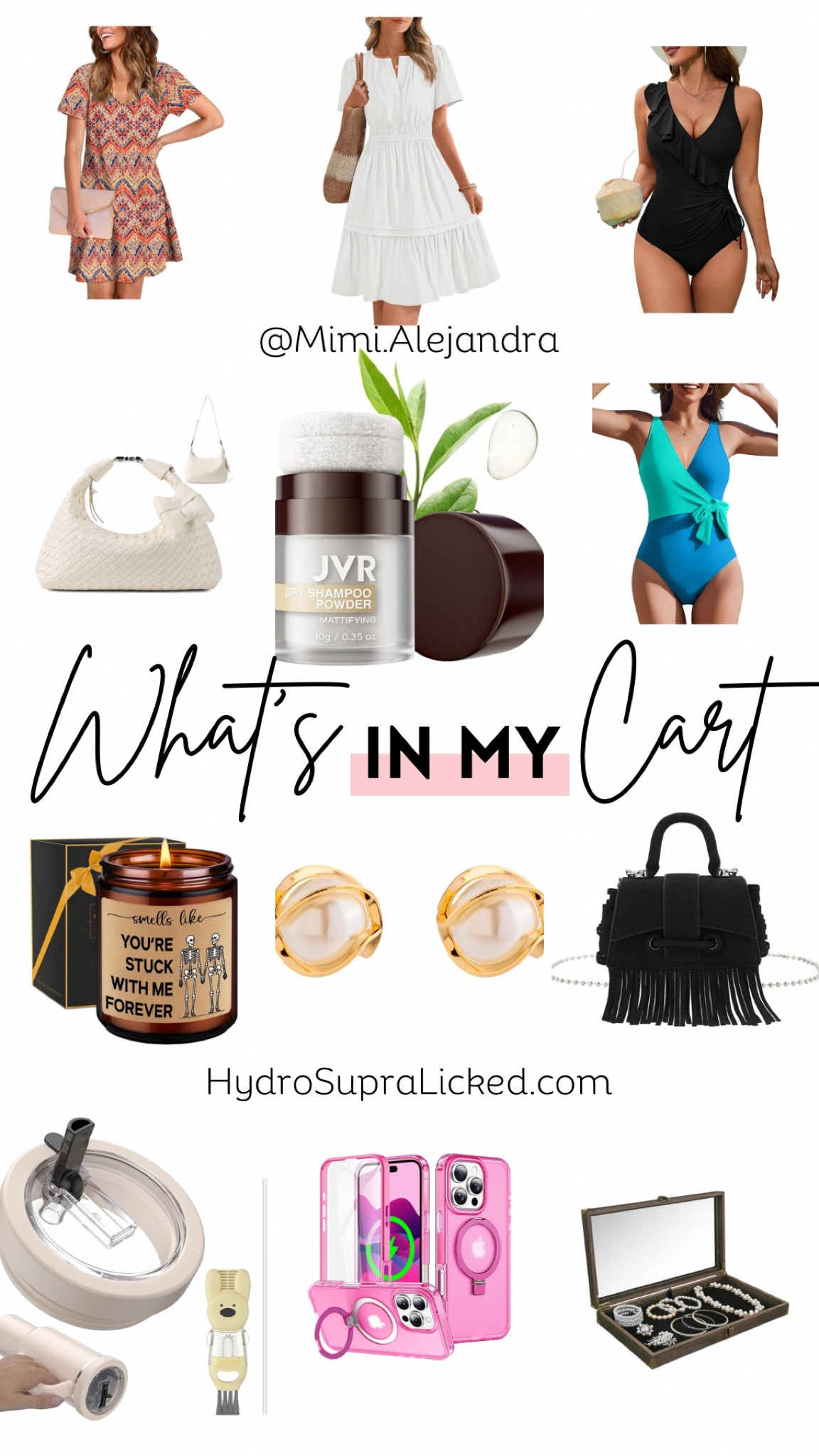 Current Amazon haul which includes a Valetine’s day gift and vacation swim wear with some cute purses & caged pearl earrings. Of course something for my hair!

#LTKItBag #LTKSwim #LTKSeasonal