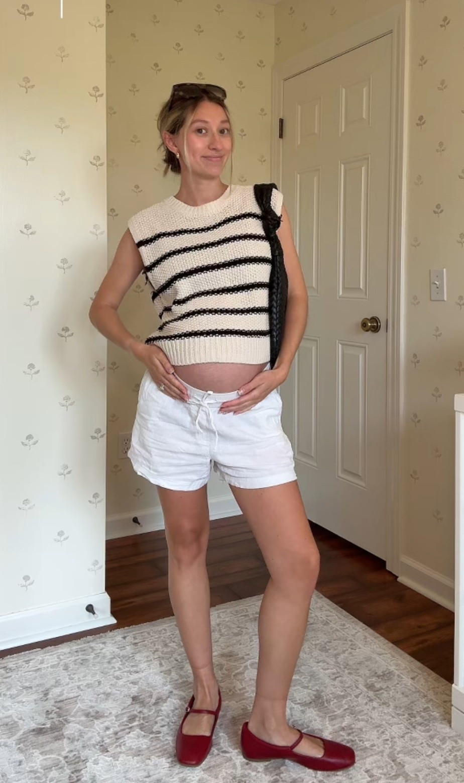 Maternity Outfit // style the bump

#LTKBump #LTKFindsUnder100