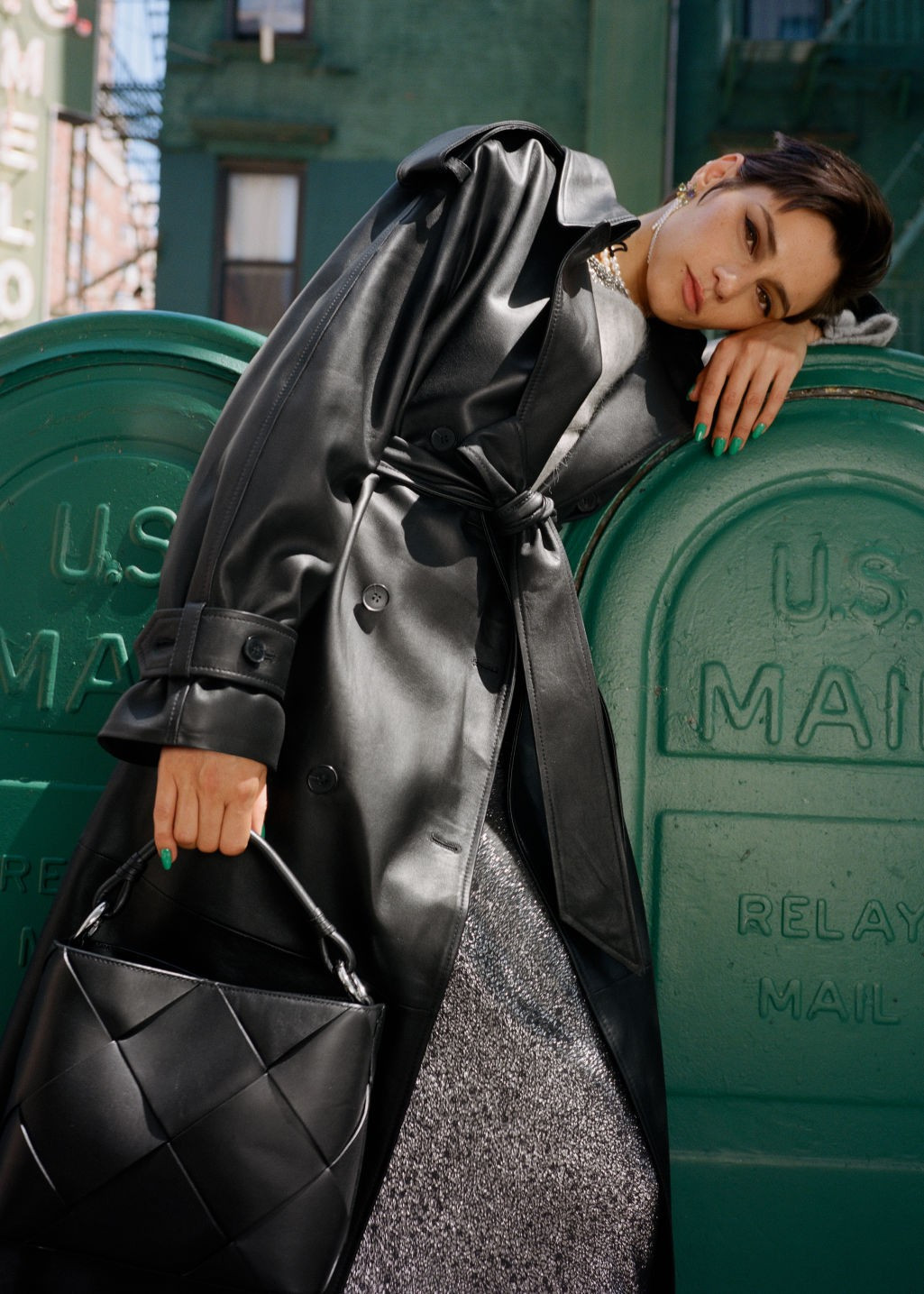 Oversized Leather Trench Coat | & Other Stories (EU + UK)