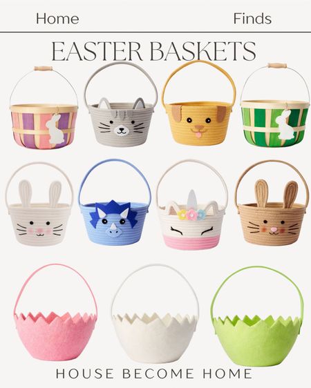 Easter baskets $5-$15 all so cute! 

#LTKsalealert #LTKkids #LTKfamily