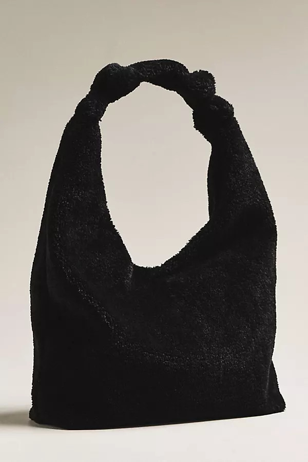 The Love Knot Slouchy Bag: Sherpa Fleece Edition | Anthropologie (US)